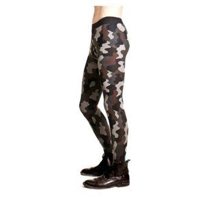 Mens Camouflage Tights Opaque 60 Denier Pattern